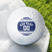 Nummer des Individuellen Namens der Streifen aus b Golfball