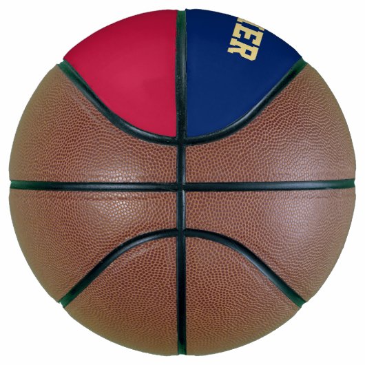 Nummer des Mit Monogramm Clubteams der benutzerdef Basketball (Rechts)