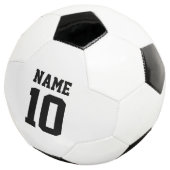 Nummer des personalisierten individuellen Namens- Fußball (Dreiviertel)
