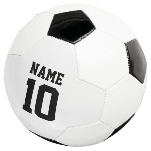 Nummer des personalisierten individuellen Namens- Fußball (Dreiviertel)