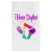 NUMMER EIN HAARSTYLIST UND SCHÖNER KLEINE GESCHENKTÜTE (Rückseite)