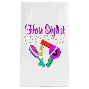 NUMMER EIN HAARSTYLIST UND SCHÖNER KLEINE GESCHENKTÜTE