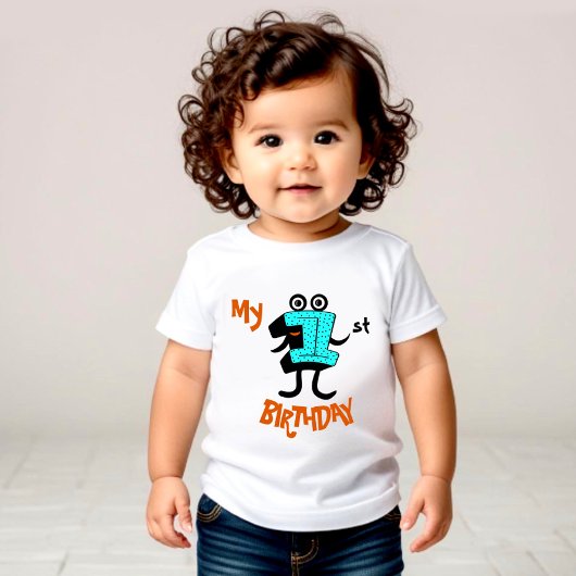Nummer eins baby t-shirt