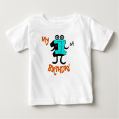 Nummer eins baby t-shirt (Vorderseite)