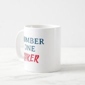 Nummer Eins Biker Kaffeetasse (Vorderseite Links)