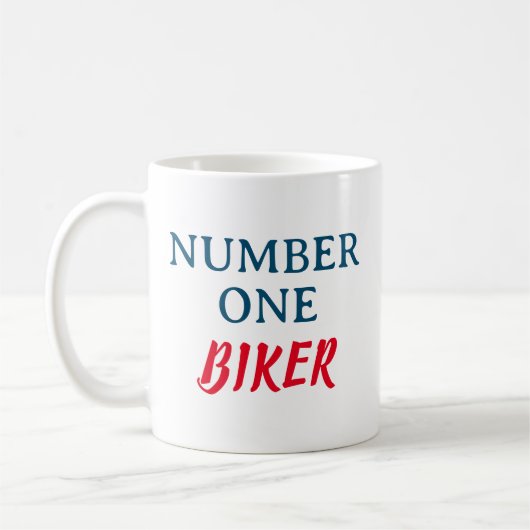 Nummer Eins Biker Kaffeetasse (Links)