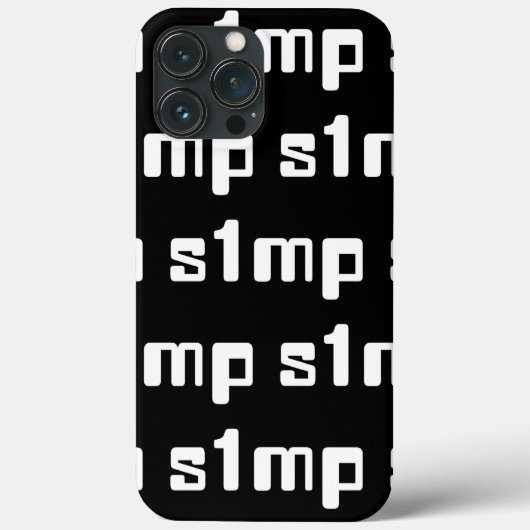 Nummer eins: Fall Simp Case-Mate iPhone Hülle (Rückseite)