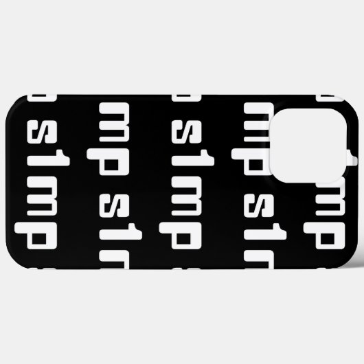 Nummer eins: Fall Simp Case-Mate iPhone Hülle (Rückseite (Horizontal))