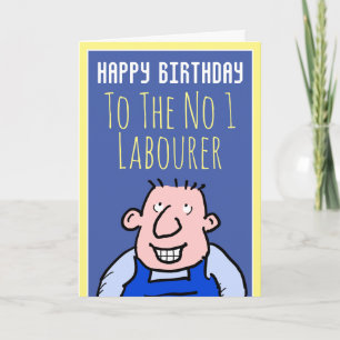 Nummer eins Gebäude - Geburtstag glücklich Karte