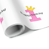 Nummer eins geschenkpapier (Rolleneckpunkt)