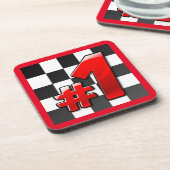 NUMMER EINS GETRÄNKEUNTERSETZER (Linke Seite)