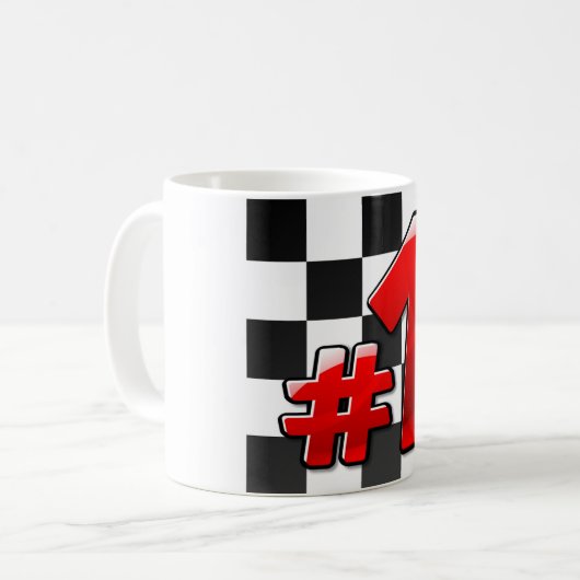 NUMMER EINS KAFFEETASSE (Vorderseite Links)