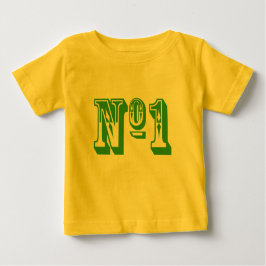 Nummer eins Kind Baby T-shirt