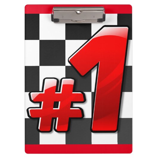 NUMMER EINS KLEMMBRETT (Vorderseite)