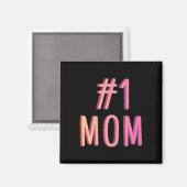 Nummer eins Mama Beste Mutter aller Weltbesten Müt Magnet (Vorderseite/Rückseite)