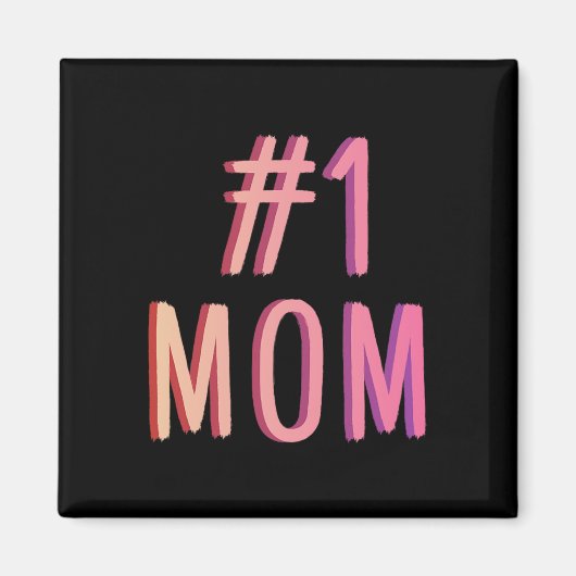 Nummer eins Mama Beste Mutter aller Weltbesten Müt Magnet (Vorne)