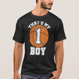 Nummer eins: Mein Junge Nr. 1 Basketball Mama Vate T-Shirt