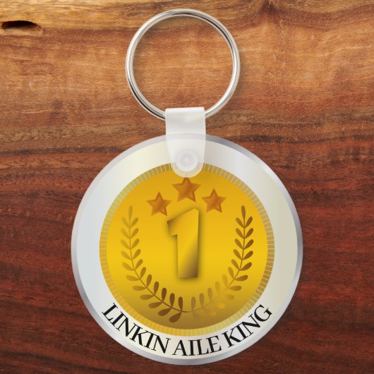 Nummer Eins Schlüsselanhänger (Vorderseite)