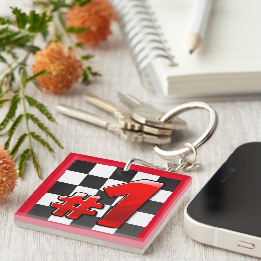 NUMMER EINS SCHLÜSSELANHÄNGER (Vorderseite rechts)