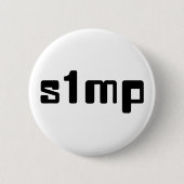 Nummer eins Simp Button (Vorderseite)