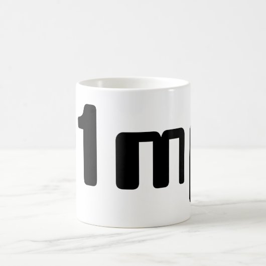 Nummer eins Simp Kaffeetasse (Mittel)