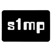 Nummer eins Simp Magnet (Horizontal)