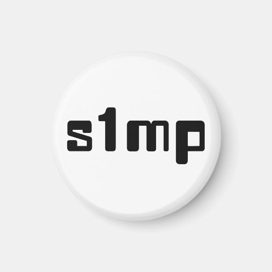 Nummer eins Simp Magnet (Vorne)