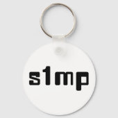 Nummer eins Simp Schlüsselanhänger (Vorderseite)