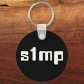 Nummer Eins-Simp-Schlüsselanhänger Schlüsselanhänger (Vorderseite)