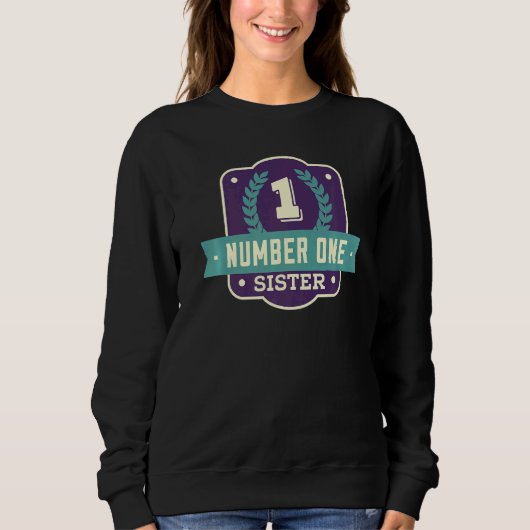 Nummer eins sweatshirt (Vorderseite)