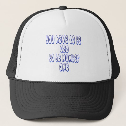 Nummer eins truckerkappe (Vorderseite)