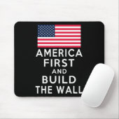 Nummer Eins und Bau einer Mauer Mousepad (Mit Mouse)