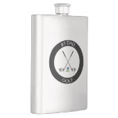 Nummer eins VATER, Vatertag Cooler Golfkolben Flachmann (Rechts)