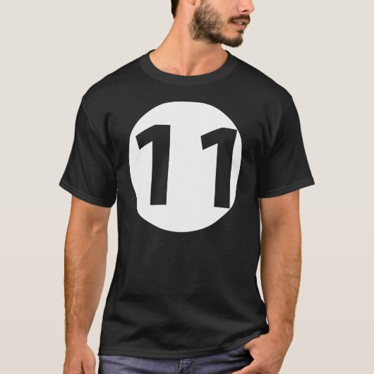 Nummer elf T-Shirt (Vorderseite)