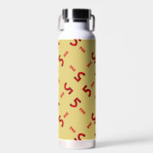 Nummer fünf braun trinkflasche (Vorne)