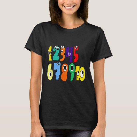 Nummer Lore 1-10 T-Shirt (Vorderseite)