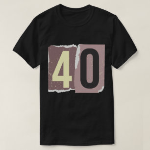 Nummer Magazin Lösegeld 40 T-Shirt