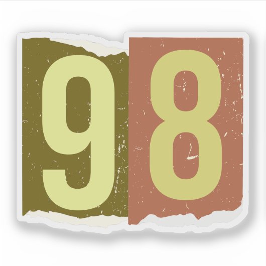 Nummer Magazin Lösegeld 98 Aufkleber (Vorderseite)