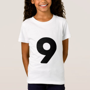 Nummer neun 9 T-Shirt