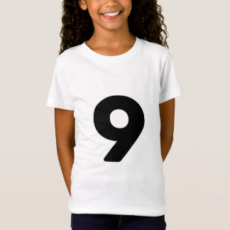 Nummer neun 9 T-Shirt