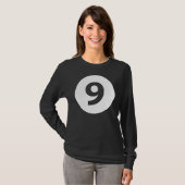 Nummer neun T-Shirt (Vorne ganz)