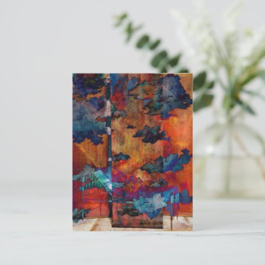 Nummer Postkarte (Stehend Vorderseite)