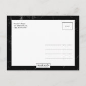 NUMMER Save the Date Postkarte (Rückseite)