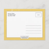 NUMMER Save the Date Postkarte (Rückseite)