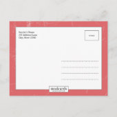 NUMMER Save the Date Postkarte (Rückseite)