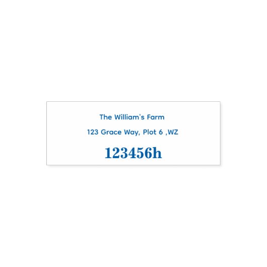 Nummer Stempel mit benutzerdefiniertem Datum (Design)