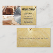 Nummer | Tafeln | Holzkörner | Säge Visitenkarte (Vorne/Hinten)