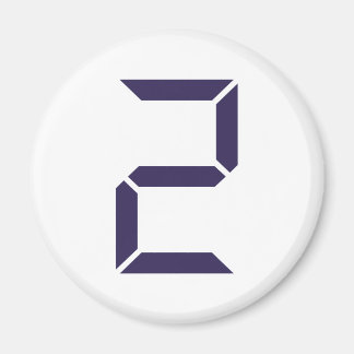 Nummer - Zwei - 2 Magnet