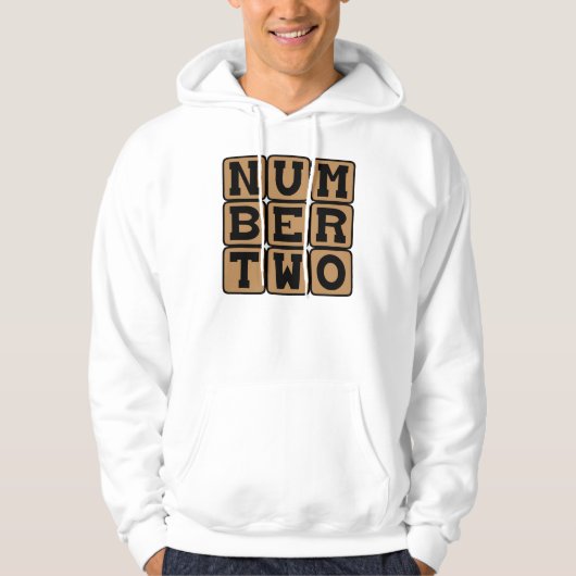 Nummer zwei, Zweiter Hoodie (Vorderseite)