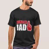 Nummerieren Sie ein T-Shirt des Vater-T - Shirt-| (Vorderseite)
